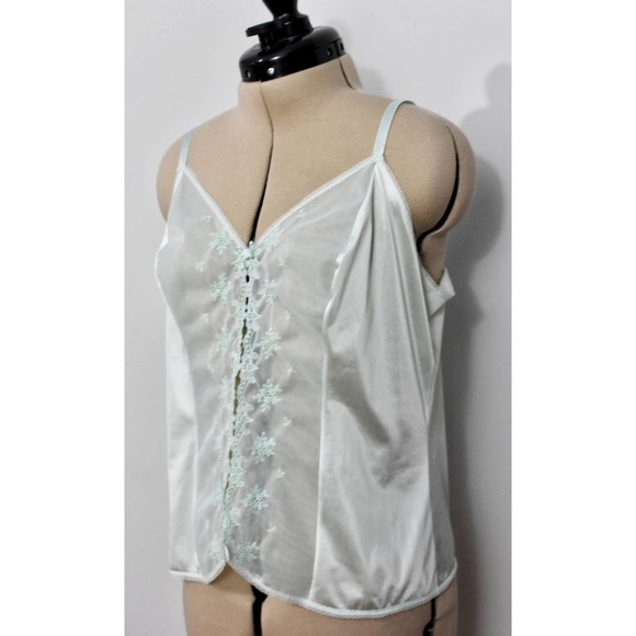 Vanity Fair Spring Green Camisole - Picture 5 of 6